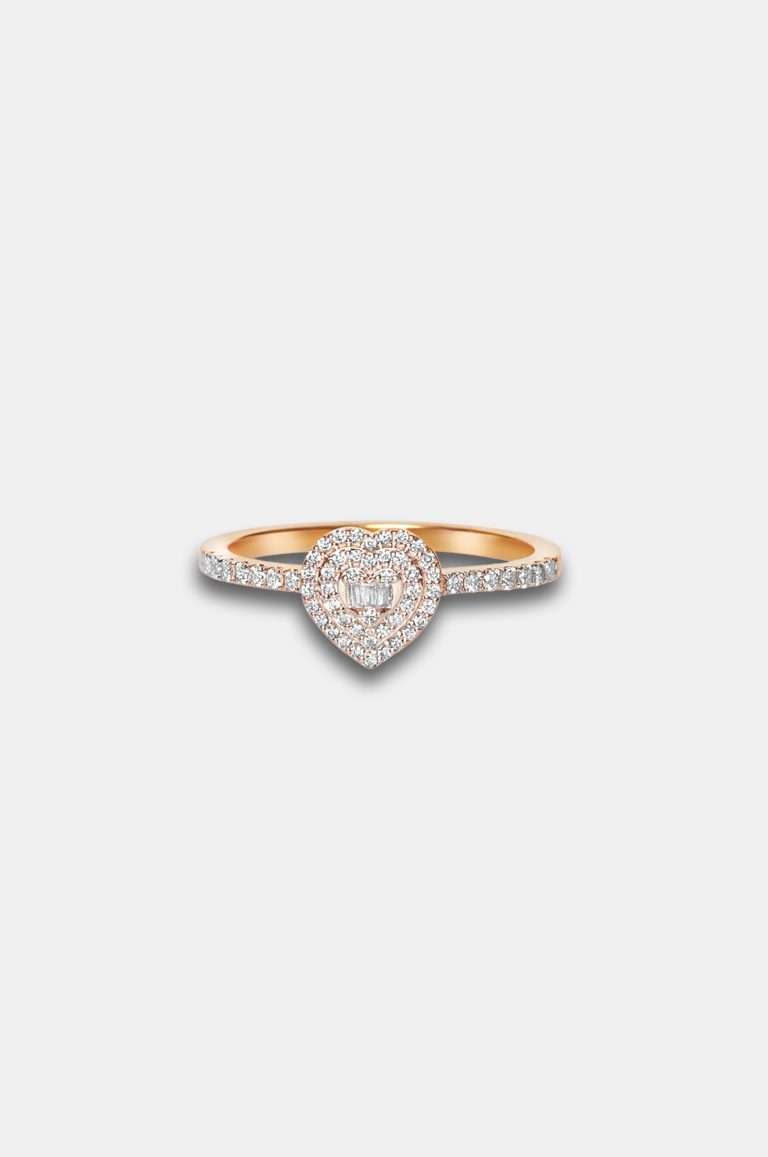 Amara Cluster Heart Ring