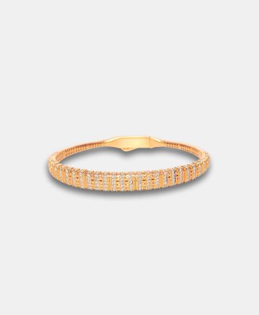 21k Closed End Turkish Bangle - DUBAI MAY50874