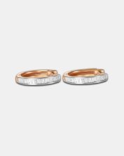 ER9326 - Baguette Loop Earrings - DUBAI MAY50745