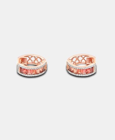 ER9745 - Ruby Shade Earrings - DUBAI MAY50569