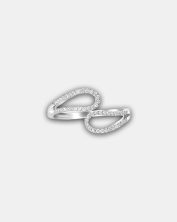 RN9897 - Minimalist Crossover Ring - DUBAI MAY50650